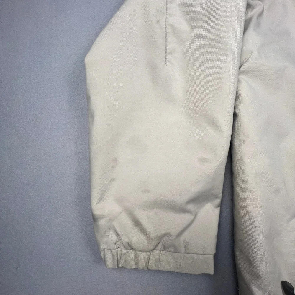 Helly Hansen Workwear Jacket Mens XXL Beige Quilted Snowboard Outdoor Gorpcore